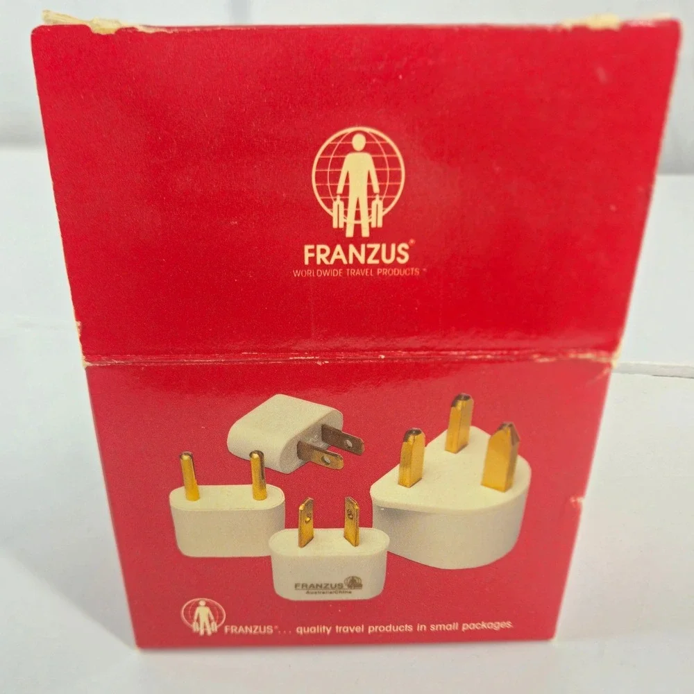 FRANZUS Travel Polarized International Electricity Adapter Plug Set M500 MISSING